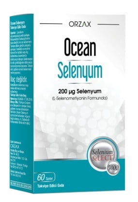 Ocean Selenyum 200 mcg 60 Tablet
