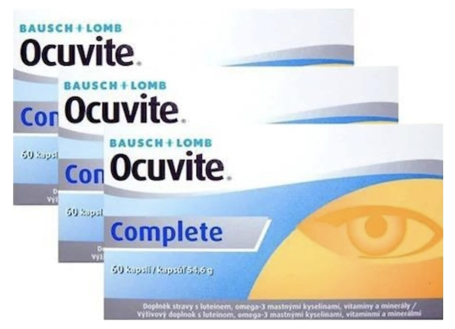 Ocuvite Complete Balık Yağı 60 Kapsül 3'lü