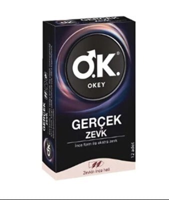 Okey Gerçek Zevk Prezervatif 10 Adet
