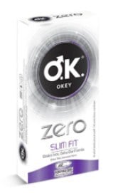 Okey Prezervatif Zero Slim Fit 10 Adet