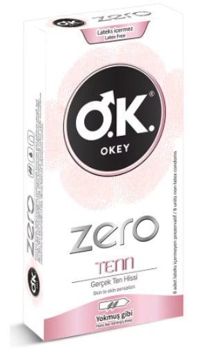 Okey Prezervatif Zero Tenn 8 Adet