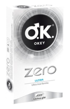 Okey Zero Ultra Prezervatif 10 Adet