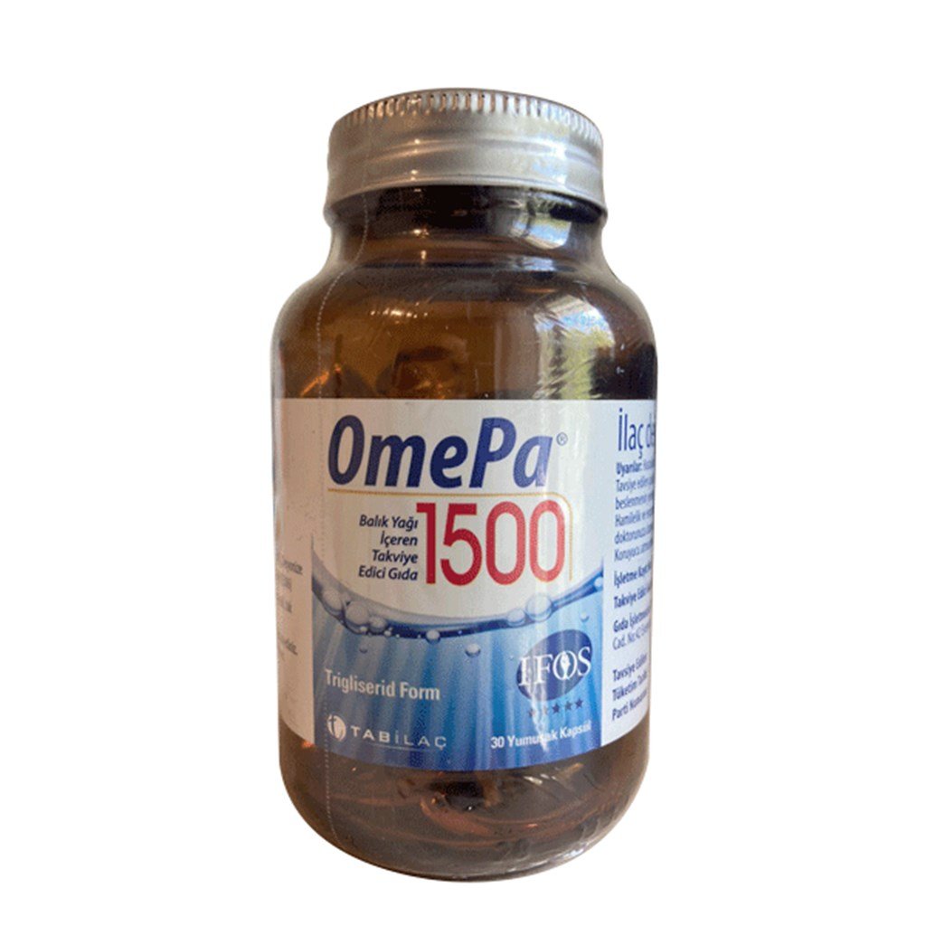Omepa 1500 30 Yumuşak Kapsül