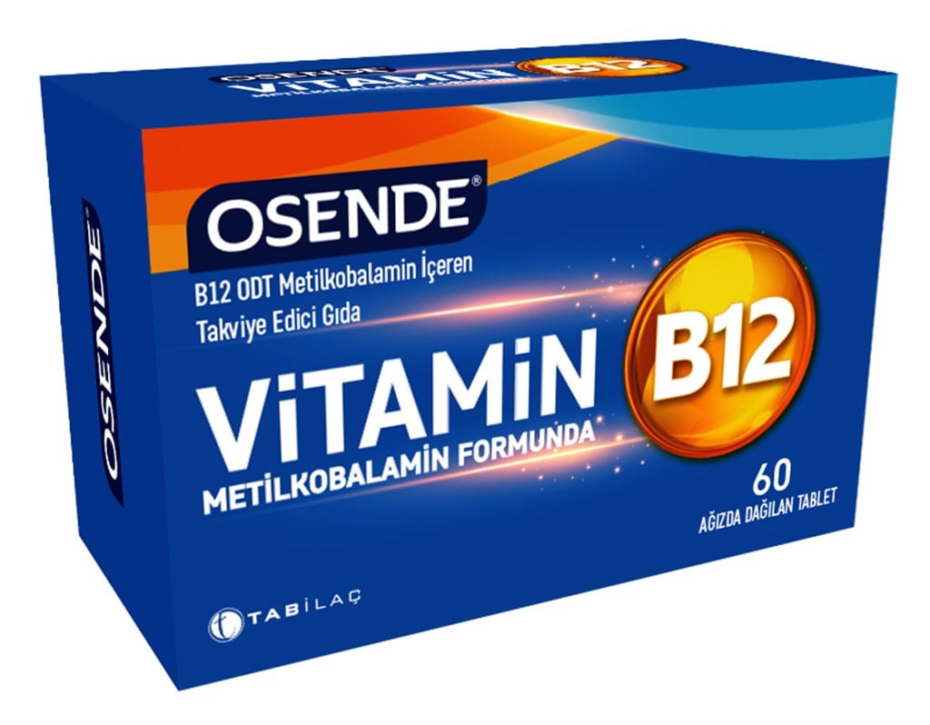 Osende Vitamin B12 60 Tablet