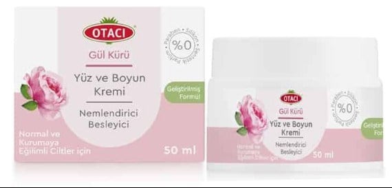 Otacı Gül Kürü Yüz ve Boyun Kremi 50ml