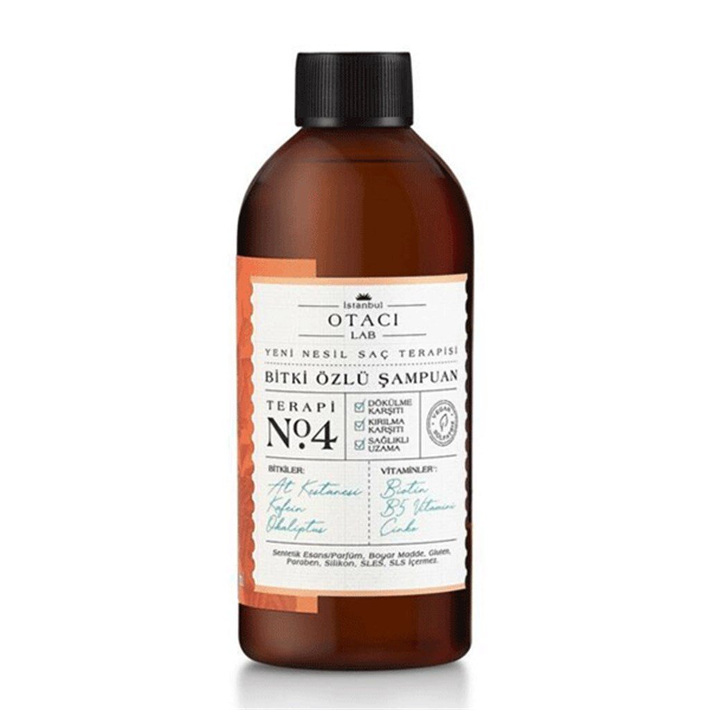Otacı Lab Yeni Nesil Bitki Özlü Şampuan Terapi:4 - 250 ml