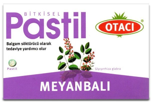 Otacı Meyan Balı Pastil 16 Adet