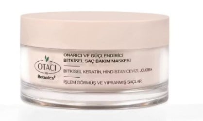 Otacı Onarıcı ve Güçlendirici Bitkisel Saç Bakım Maskesi 200 ml