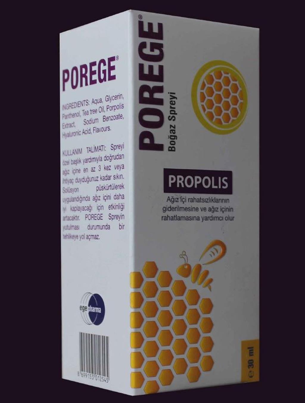 Porege Propolis Boğaz Spreyi 30 ml