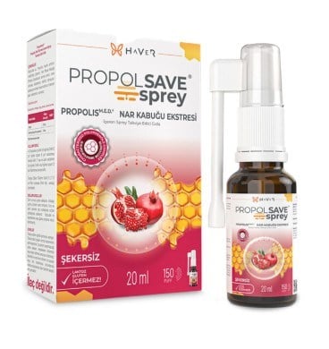 Propolsave Propolis ve Nar Kabuğu Sprey 20 ml