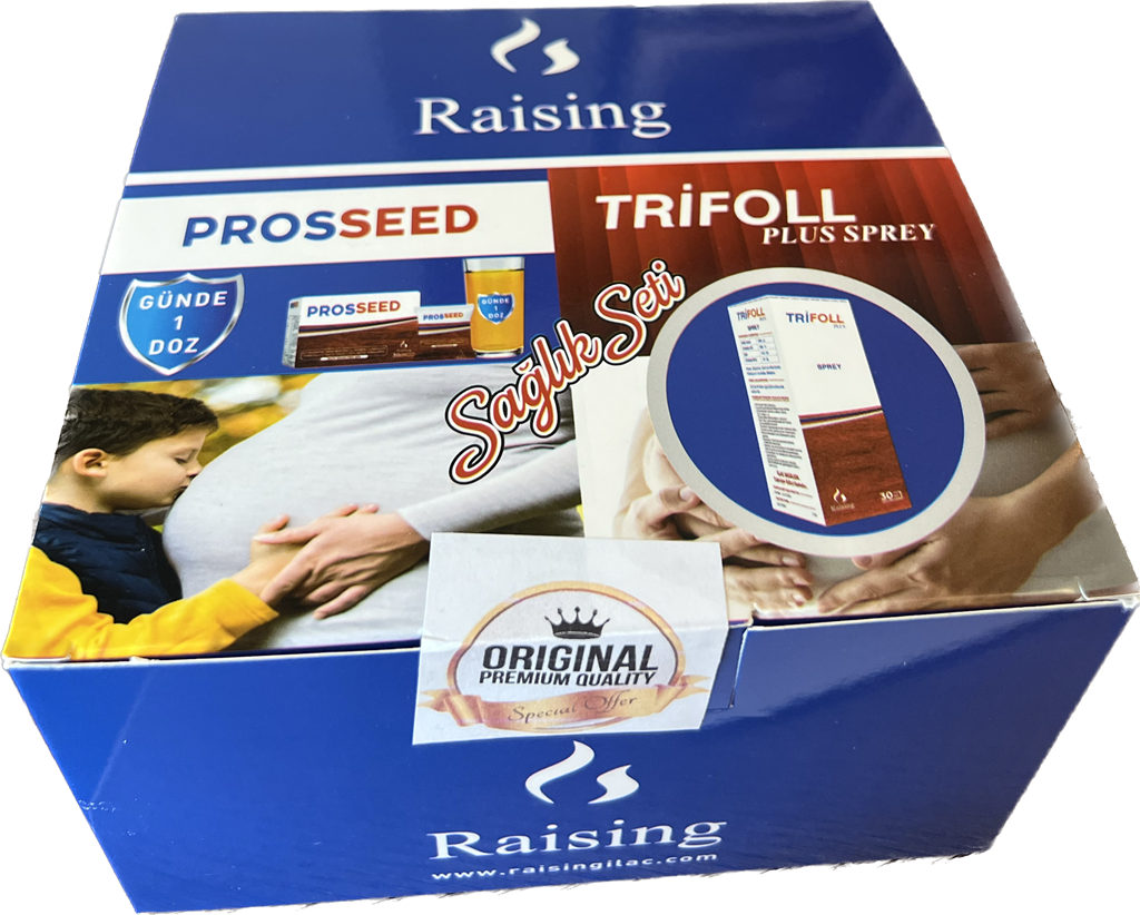 Prosseed 30 Saşe Trifoll Plus Sprey 30 ml İkili Sağlık Seti