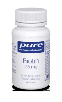 Pure Encapsulations Biotin 2,5 mg 60 Kapsül