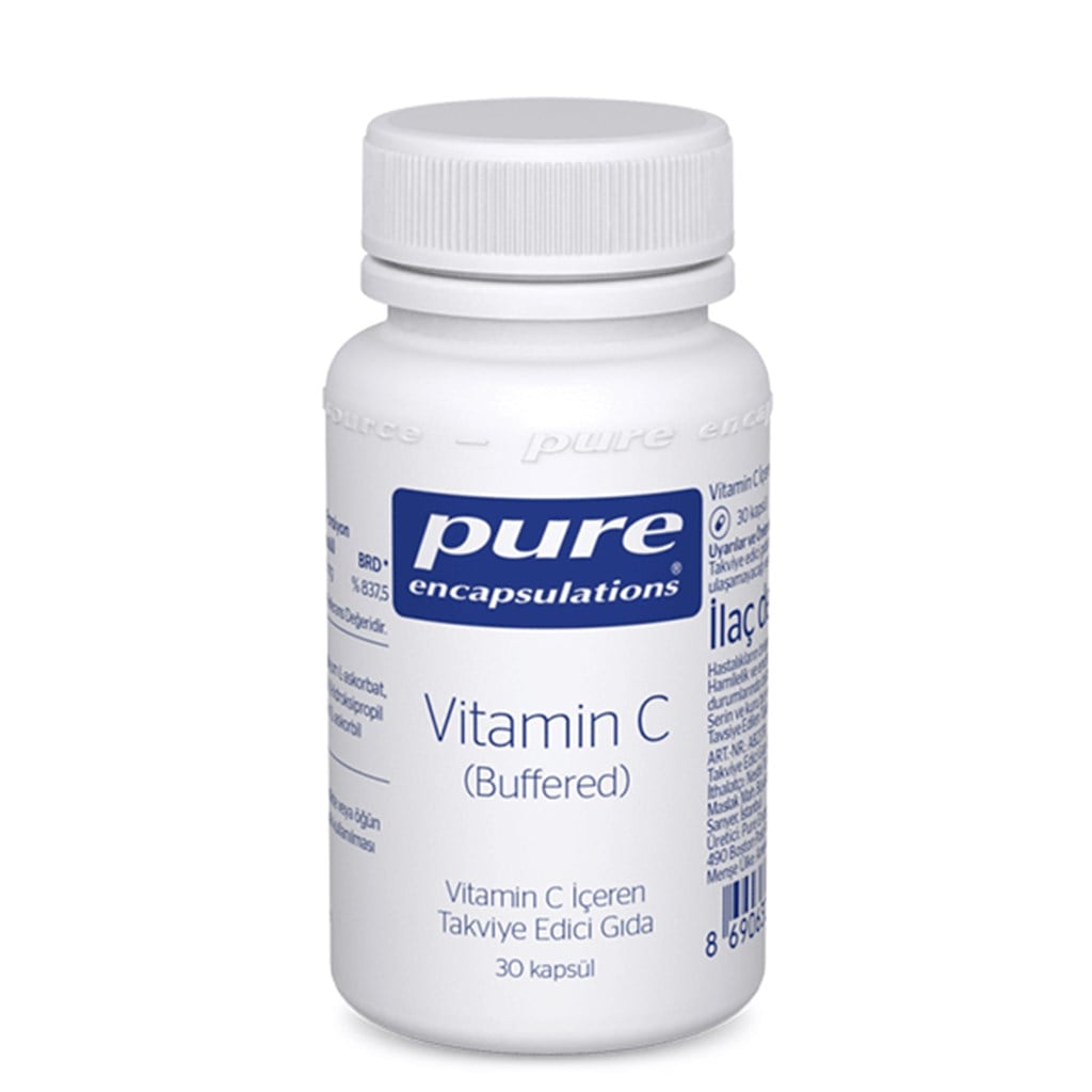 Pure Encapsulations Vitamin C (Buffered) 30 Kapsül