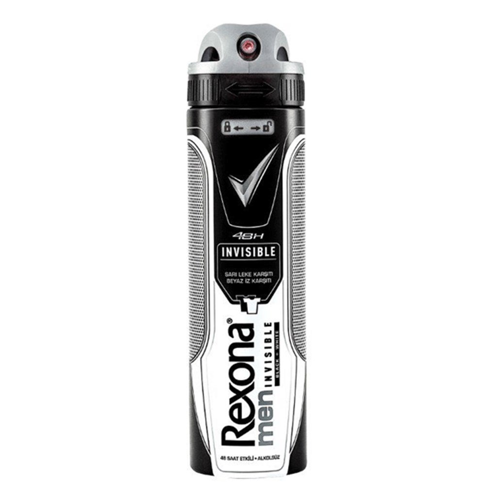 Rexona Men İnvisible Black-White Deodorant 150 ml