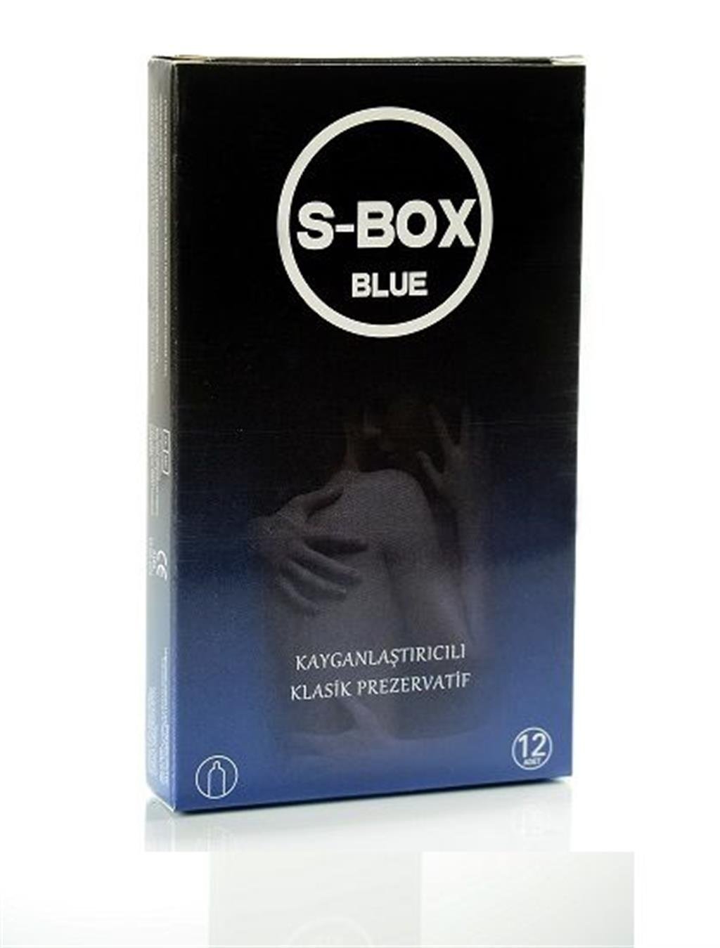 S-BOX Blue Kayganlaştırıcı Prezervatif 12 li