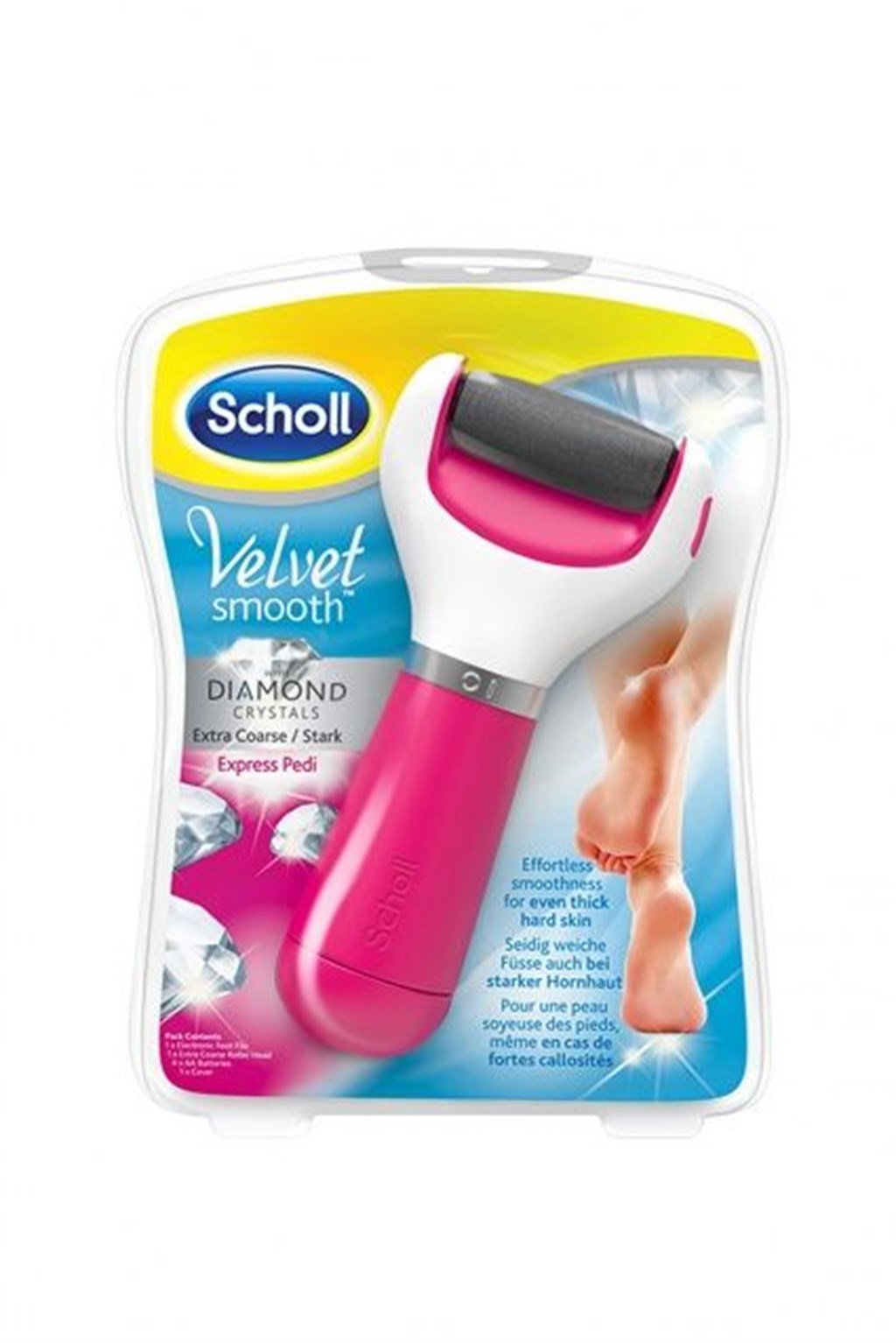 Scholl Velvet Smooth Pembe Elmas Taneleri ile Ayak Törpüsü