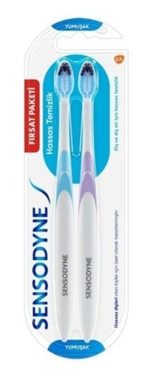 Sensodyne Hassas Temizlik Diş Fırçası Fırsat Paketi 2'li