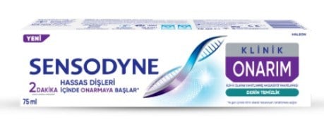 Sensodyne Klinik Onarım Derin Temizlik Diş Macunu 75 ml