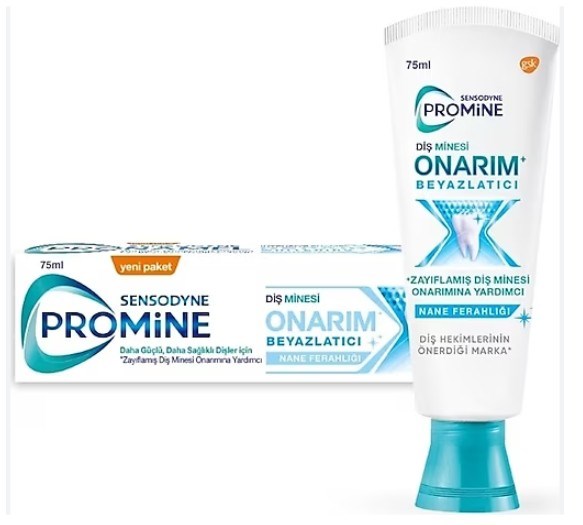 Sensodyne Promine Enamel Repair Onarım Beyazlatıcı Diş Macunu 75 ml