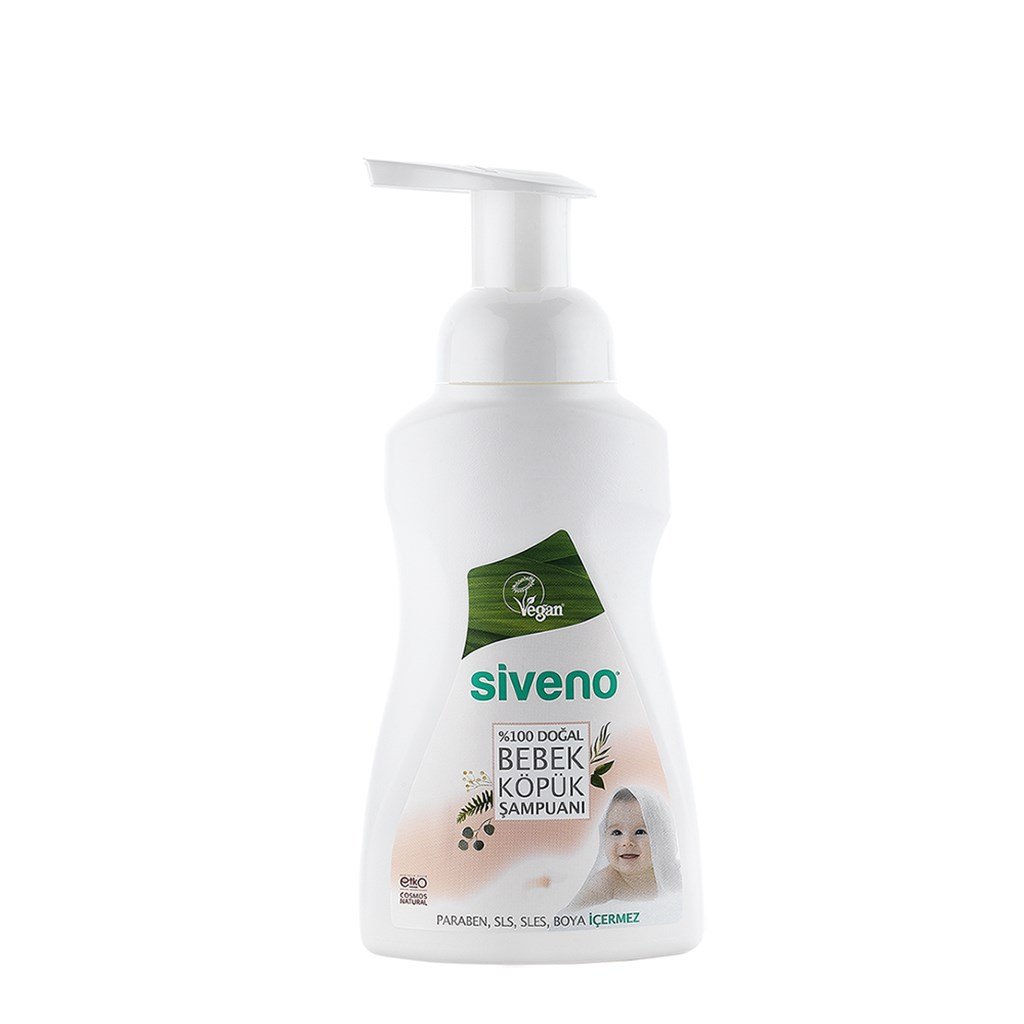 SIVENO %100 Doğal Bebek Köpük Şampuanı 250 ML