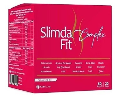Slimda Fit Complex 60 Kapsül 20 Saşe