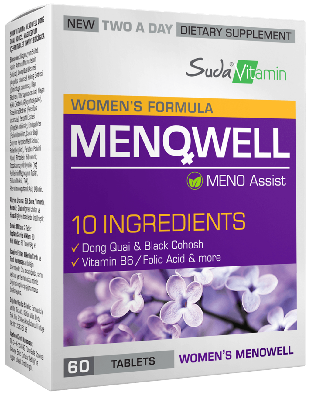 Suda Vitamin Menowell 60 tablet