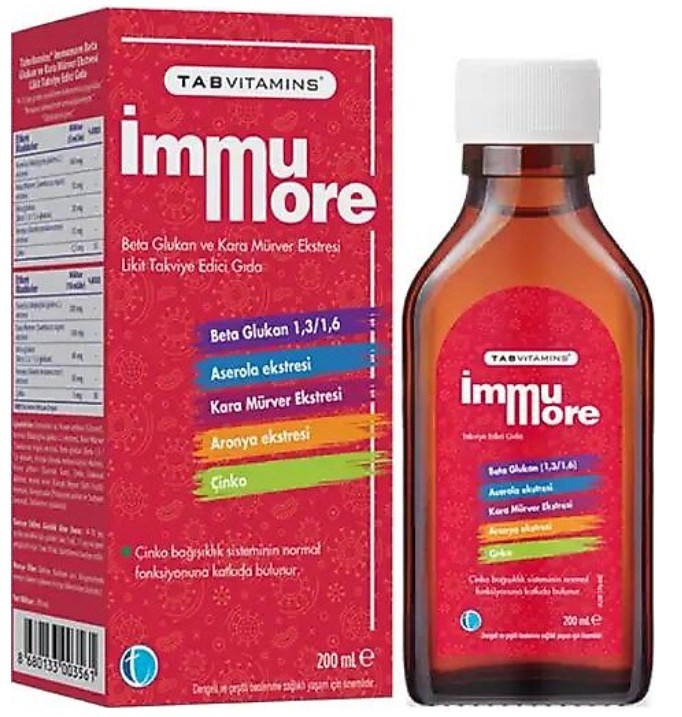 Tabvitamins İmmumore 200 ml Şurup