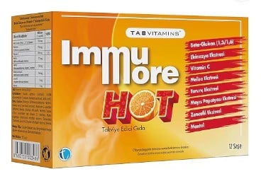 Tabvitamins Immumore Hot 12 Saşe