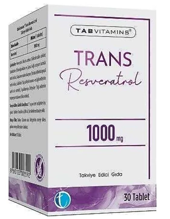 Tabvitamins Trans Resveratrol 30 Tablet