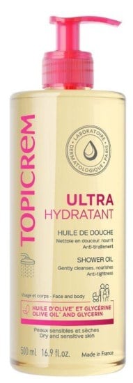Topicrem Ultra Hydratant Shower Oil 500 ml