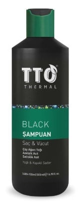 TTO Black Saç ve Vücut Şampuanı 500 ml