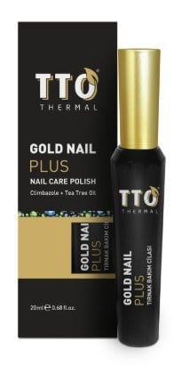 TTO Gold Nail Plus Tırnak Bakım Cilası 20 ml
