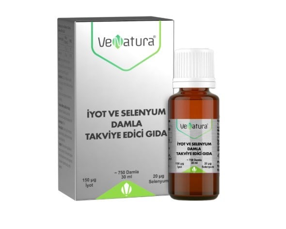 Venatura İyot + Selenyum 30 ml Damla