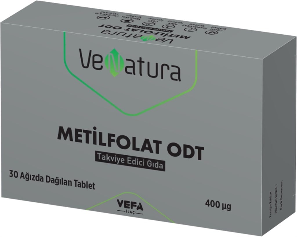 Venatura Metilfolat ODT 30 Tablet
