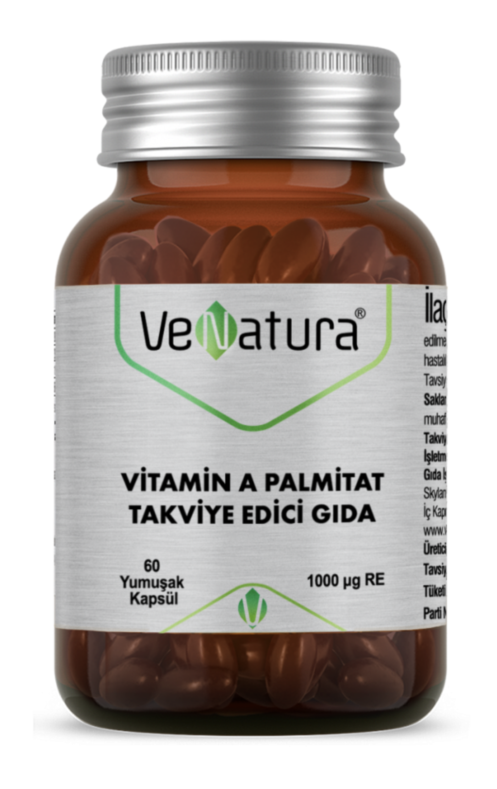 Venatura Vitamin A Palmitat 60 Yumuşak Kapsül