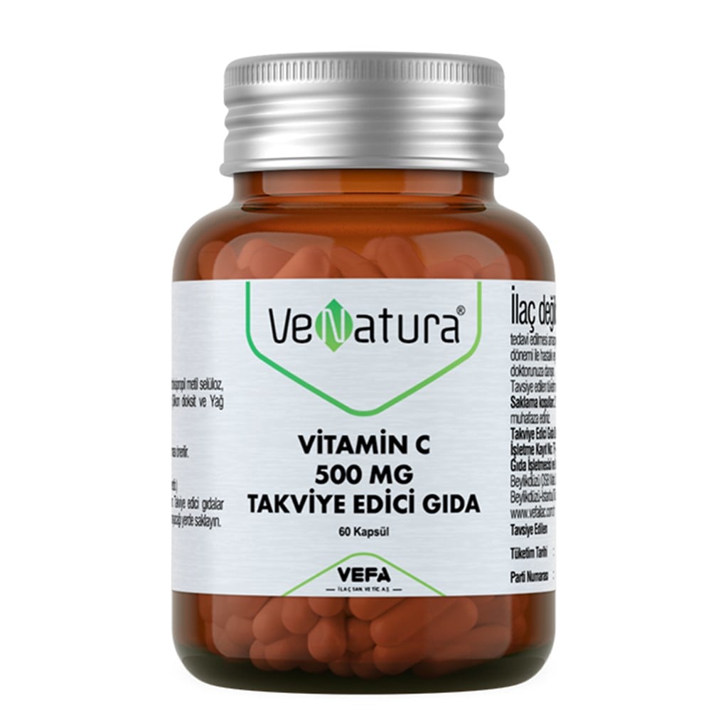 Venatura Vitamin C 500mg 60 Kapsül