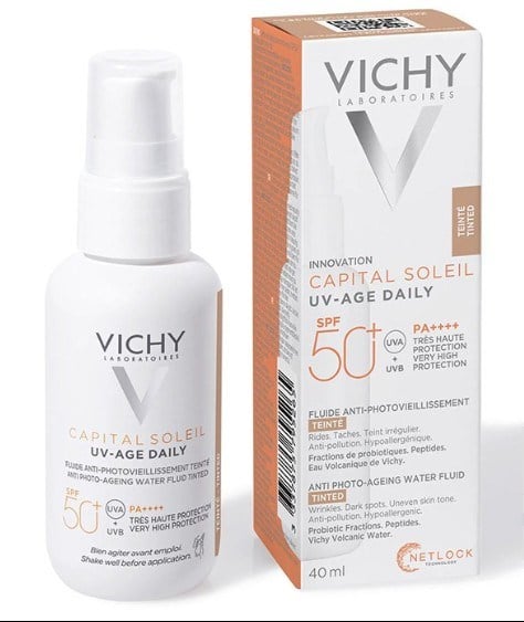 Vichy Capital Soleil UV Age Daily Tinted Spf50+ 40ml Güneş Koruyucu