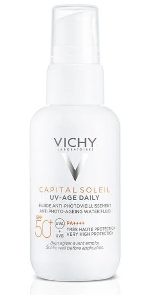 Vichy Capital Soleil UV Age Daily Yaşlanma Karşıtı Hafif Dokulu Güneş Koruyucu Spf50+ 40ml