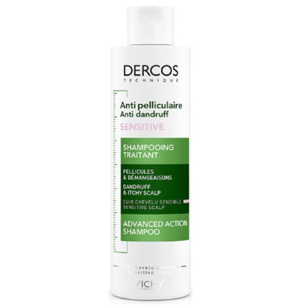 Vichy Dercos Hassas ve Kaşıntılı Saç Derisi Kepek Karşıtı 200 ml Şampuan