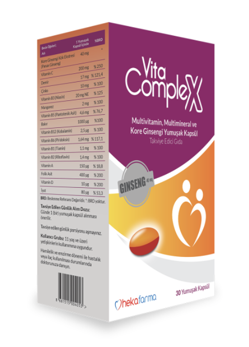 Vitacomplex Astaxsantin Multivamin Ginseng 30 Tablet