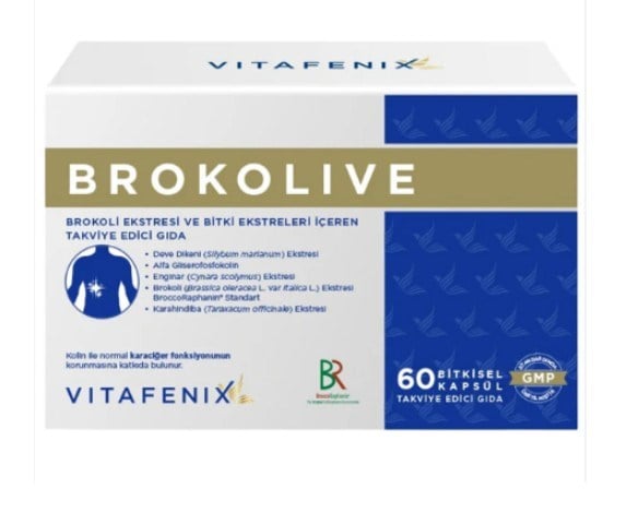 Vitafenix Brokolive 60 Bitkisel Kapsül
