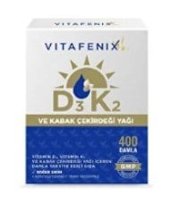Vitafenix D3K2 ve Kabak Çekirdeği Damla 20 ml