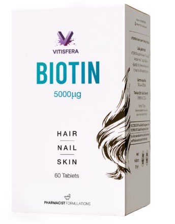 Vitisfera Biotin 5000 Mcg 60 Tablet