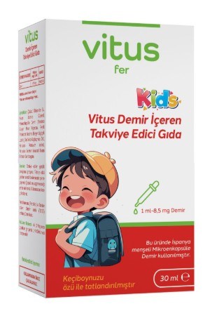 Vitus Fer Lipozomal Demir Damla 15 ml