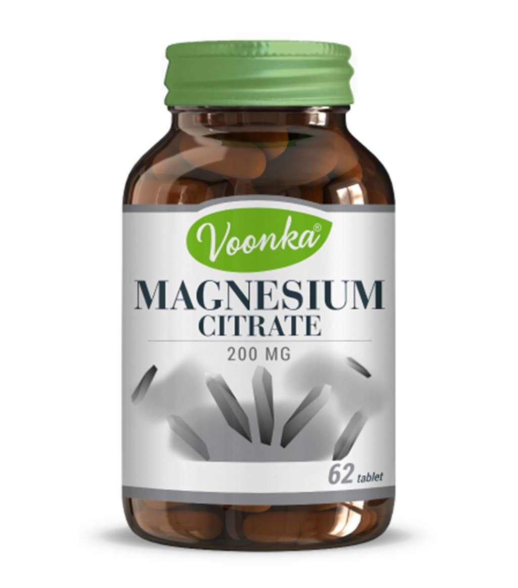 Voonka Magnesium Citrate 200mg 62 Tablet