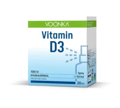 Voonka Vitamin D3 1000 IU 20 ml