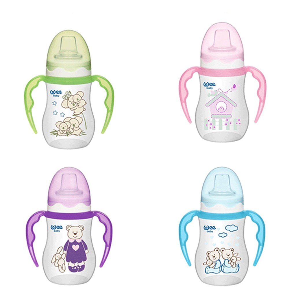 Wee Baby Akıtmaz Kulplu Pp Bardak 6Ay+ 250ml 1Adet 754