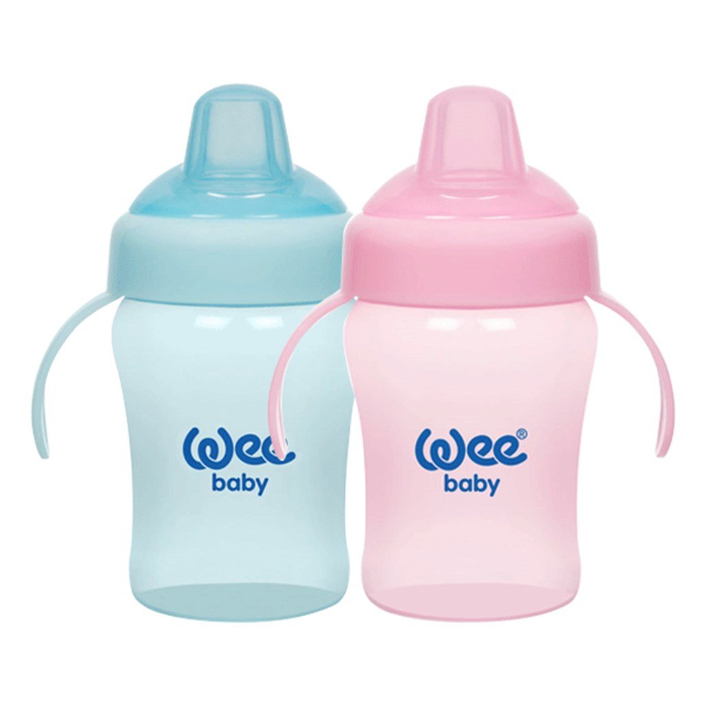 Wee Baby Colorful Akıtmaz Kulplu Bardak 6Ay+ 240 ml 1Adet