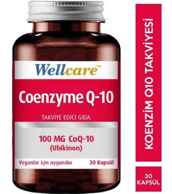 Wellcare Coenzyme Q-10 100 mg 30 Kapsül