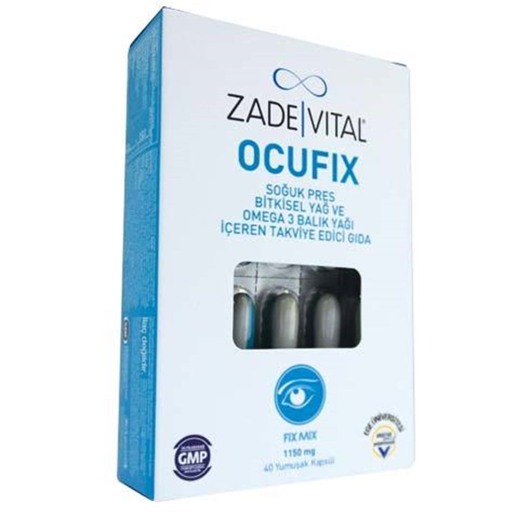 Zade Vital Ocufix 40 Kapsül